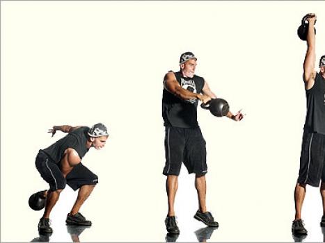Kettlebell training: main nuances Complexes with 16 kg kettlebells